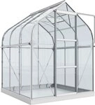 Vitavia Gew&auml;chshaus Orion 3800, BxTxH: 201,5 x 195 x 231 cm, 3 mm Wandst&auml;rke,