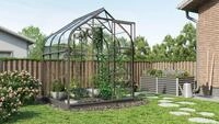 Vitavia Gew&auml;chshaus Orion 3800, BxTxH: 201,5 x 195 x 231 cm, 3 mm Wandst&auml;rke,