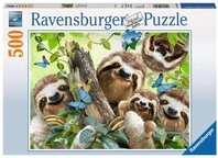 Ravensburger Puzzle 500 Teile Ravensburger Puzzle Faultier Selfie 14790, 500