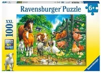 Ravensburger Puzzle Versammlung Der Tiere, 100 Puzzleteile