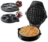RUSSELL HOBBS 3-in-1-Kombi-Waffeleisen Fiesta 3 in 1 24620-56 Waffeln Donuts Cupcakes