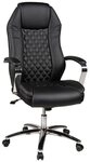 Duo Collection Chefsessel CURVER, Schwarz, Kunstleder, mit Armlehnen