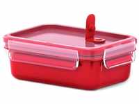 Emsa Mikrowellenbehälter Clip & Micro 550ml Rot, Kunststoff, (1-tlg)