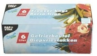Generic Brottasche Gefrierbeutel, LLDPE 6L, 45 Stk, (1-tlg)