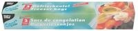 PAPSTAR Gefrierbeutel QuickSnap, 3 Liter
