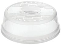 ROTHO Mikrowellenbeh&auml;lter Basic, Kunststoff, Abdeckhaube/ Spritzschutz, 28,5 x 9 cm