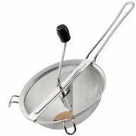 WESTMARK Passiersieb Durchmesser: 20 cm, Rostfreier Edelstahl/Holz, Freches