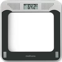 medisana Personenwaage PS 425, Leicht lesbares LCD-Display mit Sprachausgabe in...