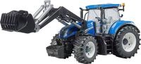 Bruder&reg; Spielzeug-Traktor New Holland T7.315 Frontlader lenkbar 44 cm (03121),...