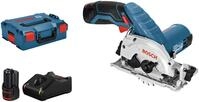 Bosch Professional Akku-Handkreiss&auml;ge GKS 12V-26, Set, 12 V, 26 mm, inkl. 2...