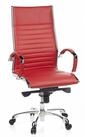 hjh OFFICE Chefsessel Profi Chefsessel Parma 20 Leder mit Armlehnen, Drehstuhl