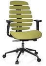 hjh OFFICE Drehstuhl Profi B&uuml;rostuhl Ergo Line Ii Stoff mit Armlehnen (1 St),