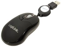 LogiLink LogiLink ID0016 Maus USB Optisch Schwarz 3 Tasten 800 dpi Kabeleinz...