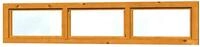 Skanholz Fenster Oberlicht, 147 x 30 cm
