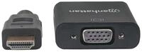 MANHATTAN Manhattan 151467 HDMI / VGA Adapter [1x HDMI-Stecker - 1x VGA-Buchse]