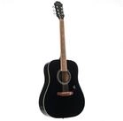 Epiphone Westerngitarre, DR-100 EB Ebony, Westerngitarren, Dreadnought Gitarren,