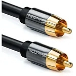 deleyCON deleyCON 3m Subwoofer Kabel Cinch RCA Kabel 2x Cinch Stecker HiFi Audio- &