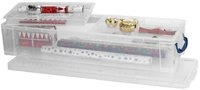 REALLYUSEFULBOX Aufbewahrungsbox 1 Aufbewahrungsbox mit 2 Eins&auml;tzen 22l -