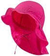 Sterntaler&reg; Schirmm&uuml;tze UV-Schutz 50+ Sonnenhut uni (1-St) M&uuml;tze mit Nackenschutz