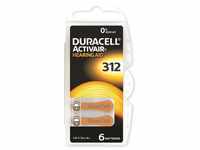 Duracell DURACELL Zinc Air-Knopfzelle Typ 312, 1.45V Knopfzelle