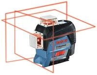 Bosch Professional Punkt- und Linienlaser GLL 3-80 C, Mit 1x Akku 2 Ah &