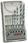 BOSCH Erdbohrer 2607017079 7tlg. Steinbohrerset CYL-1 f&uuml;r pr&auml;zises Bohren