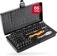 Wiha Bit-Set (39971) - 6 tlg., Micro Bit Set, inkl. Box, ESD Griff