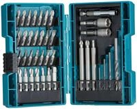 Makita Bohrer- und Bitset B-54106, 38-St., 38-tlg., inkl. Aufbewahrungskoffer