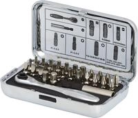 KS Tools Bit-Set 1/4" CHROMEplus Bit-Satz, 31-tlg (918.4600)