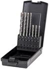 Stier Steinbohrer STIER Hammerbohrer Set Premium SDS-plus 7-teilig rechtsschneidend
