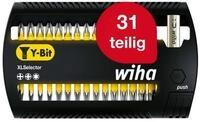 Wiha Bit-Set XLSelector (41832) - 32 tlg., Y-Bit 25 mm, PH, PZ, TORX 1/4" C6,3,