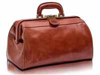 Elite Bags Arzttasche Elite Bags CLASSY'S deluxe Arzttasche Braun Leder 36 x 21...