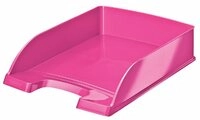LEITZ Briefablage Briefablage Wow A4 Kunststoff pink metallic