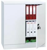 GUERKAN Aktenschrank 2 OH, Stahlschrank, 215&deg; &Ouml;ffnungswinkel, verst&auml;rkte...