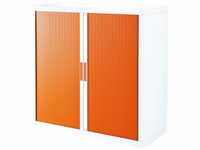 Paperflow easy Office Aktenschrank 110x104x41,5cm weiß/orange
