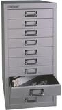 Bisley Beistellschrank MultiDrawer Schrank aus Stahl, 10 Schubladen, ohne...