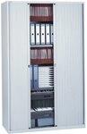 Bisley Aktenschrank Rollladenschrank Euro Stahl 4 Fachb&ouml;den H&ouml;he 1979mm
