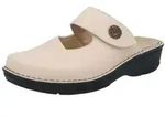 BERKEMANN Berkemann Erwachsene Berkoflex Heliane Clogs Leder Clog beige 35,5 EU