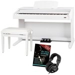 Classic Cantabile Digitalpiano DP-210 E-Piano mit 88 Tasten Hammermechanik (Spar-Set,