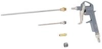 BGS technic Ausblaspistole BGS Druckluft-Ausblaspistole Alu-Druckguss mit 3...