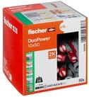 Fischer Universald&uuml;bel Allzweckd&uuml;bel DuoPower 10 x 50, (50-tlg)