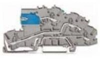WAGO WAGO GmbH& Co. KG Installationsetagenklemme 4mm&sup2; NT/L/PE grau 2003-764