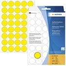 HERMA Etiketten 2251 Vielzwecketiketten - gelb &Oslash; 19 mm matt