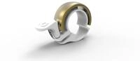 Knog Fahrradklingel Knog OI Classic Small, 22.2, brass/white