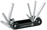 SKS Fahrradwerkzeugset SKS TOM 7 Mini-Tool - Kompaktes Multitool mit 7...