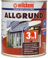 Wilckens Farben Rostschutzgrundierung Allgrund 3in1, Grau, 750 ml, f&uuml;r Innen-...