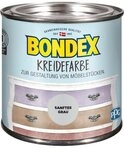 Bondex Kreidefarbe BONDEX Kreidefarbe, 0,5 l, leichte Verarbeitung, Sanftes Grau