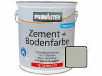 PRIMASTER Zement + Bodenfarbe kieselgrau seidenmatt 5 l