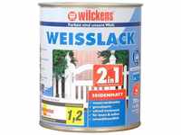 Wilckens Weißlack 2in1 seidenmatt 750 ml