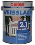 Wilckens Farben Wei&szlig;lack 2in1 Weisslack 2,5 Liter Gl&auml;nzend